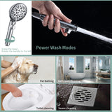 Shower Heads with ON/OFF Switch,Extra Long 79-inch Hose 8 Spray Settings High Pressure Detachable