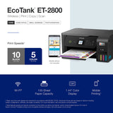 Wireless Color All-in-One Cartridge-Free Supertank Printer