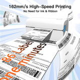 Thermal Label Printer - 4x6 Label Printer for Small Business Shipping Packages