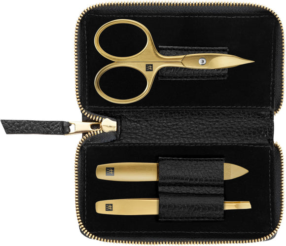 Manicure Set 3-piece, Gold Edition, Care for hands and feet