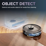 Robot Vacuum & Mop Combo, PowerDetect NeverTouch, Self-Emptying & Self-Refilling, 60-Day Debris Capacity, 30-Day Refill Tank