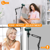 Hair Dryer Stand, 1.68M Adjustable Height Handsfree Hair Dryer Holder