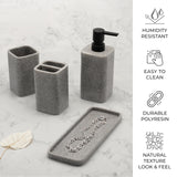 Bathroom Accessories Complete Set Vanity Countertop Accessory Set, Includes Lotion