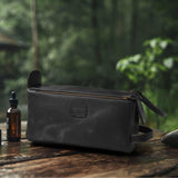 Travel Toiletry Bag - Unisex Water-Resistant Travel Dopp Kit,