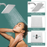 Square Shower Trim Kit Single Handle Shower