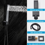 Faucet Set with Tub Spout 10 Inch, Shower Head