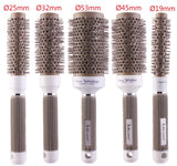 Hair Styling Bundle: Round Thermal Brush Set for Professional