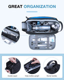 Large Travel Toiletry Organizer, Dopp Kit Water-resistant