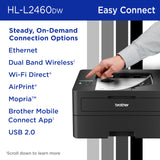 Brother HL-L2460DW Wireless Compact Monochrome Laser Printer