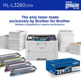 Wireless Compact Digital Color Printer with Laser Quality Output, Duplex