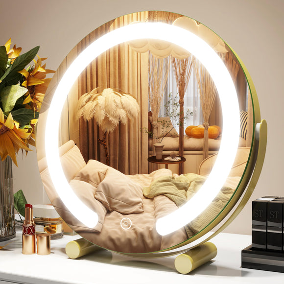 Makeup Mirror with Lights, Large Lighted Vanity Mirror