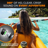 Shower Speaker, IPX7 Waterproof Outdoor Wireless Speaker