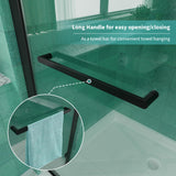 Shower Door, 1/4 inch (6mm) SGCC Clear Tempered