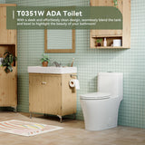 Toilet, Water Sensed, Water Saving Toilet 0.8/1.26 GPF, MAP