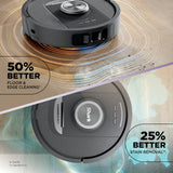 Robot Vacuum & Mop Combo, PowerDetect NeverTouch, Self-Emptying & Self-Refilling, 60-Day Debris Capacity, 30-Day Refill Tank