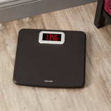 Digital Scales, 400 LB Capacity, Carbon Fiber Anti-slip Mat