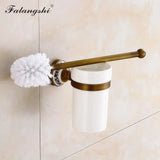 Porcelain Base Bathroom Hardware Set Towel Rack Toothbrush Holder Toilet