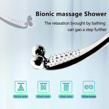 Massaging Ball Bath Shower Head High Pressure Adjustable Jetting Rain