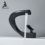 Basin Faucets Modern Bathroom Mixer Tap Brass Washbasin Faucet Single