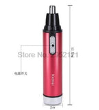 by dhl or ems 100pcs Kemei 3 in 1 Battery Nose and Ear Hair Trimmer