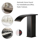 Bathroom Faucet Deck Mounted Automatic Sensor Water Mixer Crane Free-Touch Sensor