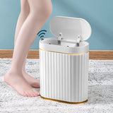 7L Smart Sensor Trash Can For Kitchen Garbage Tin For Bathroom