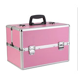 Toiletry Cosmetic Suitcase Large Professional Makeup Organizer