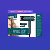 Kemei 9825 Hair Dryer 1000W Professional Blow Dryer Fast Drying for Hair