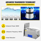 Ultrasonic Cleaner Lave-Dishes Portable Washing Machine Diswasher