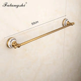 Porcelain Base Bathroom Hardware Set Towel Rack Toothbrush Holder Toilet