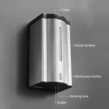 Automatic Induction Soap Dispenser 600ML Non-contact Wall-mounted