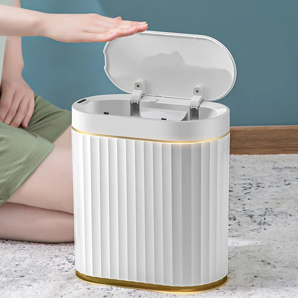 7L Smart Sensor Trash Can For Kitchen Garbage Tin For Bathroom