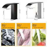 Bathroom Faucet Deck Mounted Automatic Sensor Water Mixer Crane Free-Touch Sensor