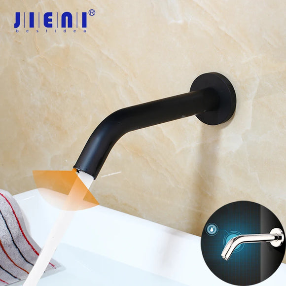 Bathroom Faucet Wall Mount Sensor Faucet Automatic Free Touch Sensor