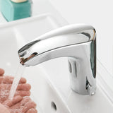 Faucet Touchless Kitchen Sink Basin Battery Power Hot And Cold Water Mixer Taps 8024
