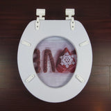 toilet lid  L0VE pattern soft toilet seat warm  high quality toilet seat