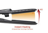 Professional Steam Hair Straightener and Hair Curler 2 in 1  Iron