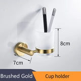 Bathroom Accessories Bath Hardware Set Golden Color Swan Toilet Paper Holder Towel Rack