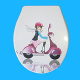 Toilet lid cover standard closing 2020  high quality colorful  toilet seat