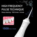 Water Flosser USB Rechargeable 3 Modes IPX7 200ML Water for Cleaning Teeth SG833