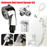 External Shower Hand-held Telescopic Small Nozzle Set Shampoo Head Set