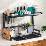 Expandable Kitchen Sink Shelf Bathroom Drainer Kitchen Storage Drying Shelf Tray