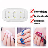 Nail Dryer Machine Portable 6 LED UV Manicure Lamp Home