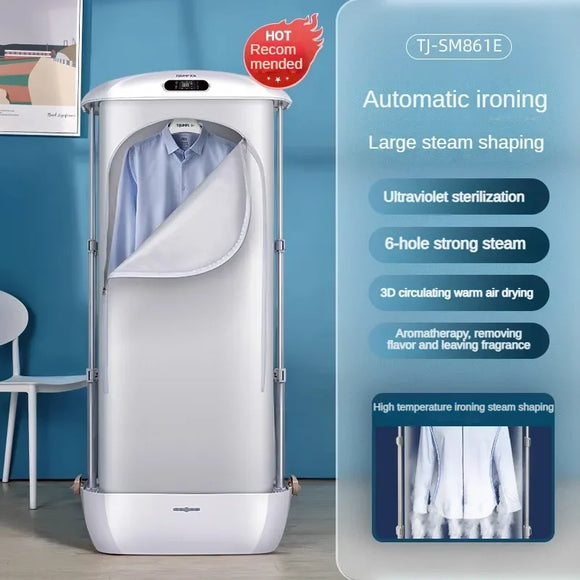 Portable Clothes Dryer with Automatic Wrinkle Remover, High Power