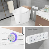 Smart Toilet, with Auto Open/Close Lid, Instant Warm Water