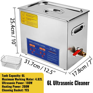 Ultrasonic Cleaner Lave-Dishes Portable Washing Machine Diswasher