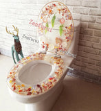 New Resin Toilet Lid Vintage Thickening Toilet Cover Plate