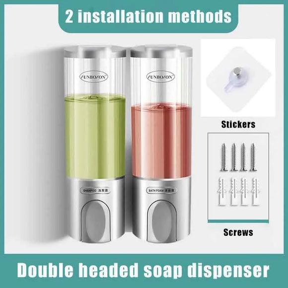 Shower Soap Dispenser 350ML Shampoo And Conditioner Dispenser