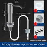 Kitchen Soap Dispenser Sink Soap Dispenser Pump Kitchen Hand Cleaner Tool