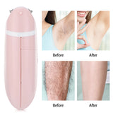 Portable Electric Body Shaver Rechargeable Hair Removal Appliances Lady